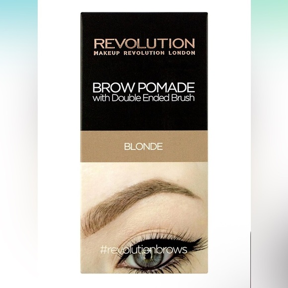 Makeup Revolution Brow Pomade with Brush (Blonde) - Picture 2 of 2